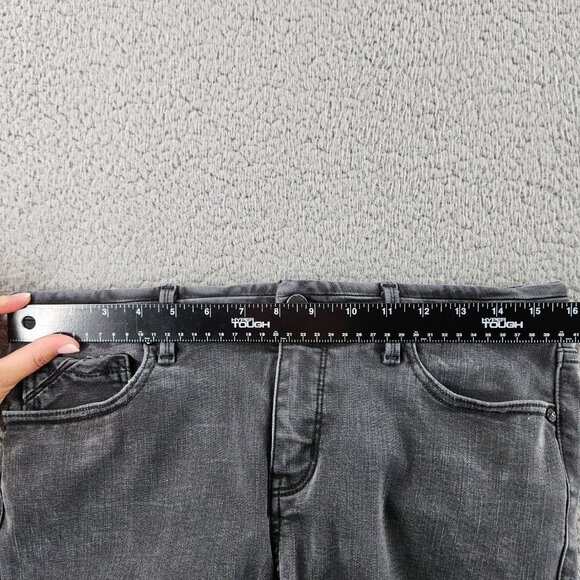 Buckle Black Jeans Womens 30x27 Gray Mid Rise Ankle Skinny Stretch‎ - Picture 7 of 16